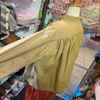 Liyoca Beige Shirt, made in Japan