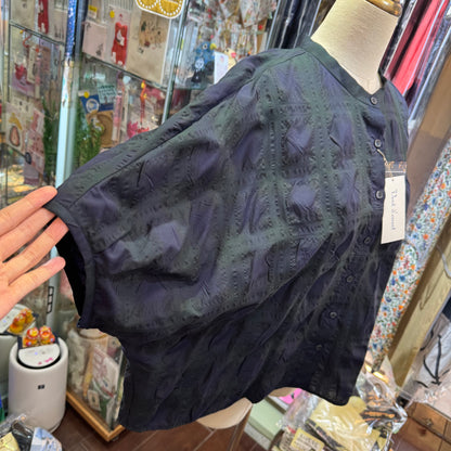 Vent d Ouest Green Checked Shirt, made in Japan