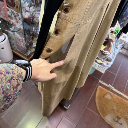 Tumugu Beige 2Way Dress, made in Japan
