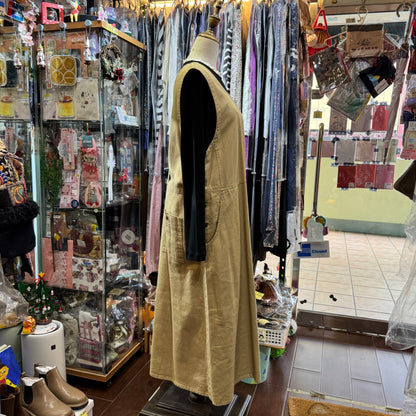 Tumugu Beige 2Way Dress, made in Japan
