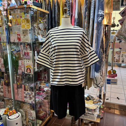 Vent d Ouest Striped T-shirt, made in Japan