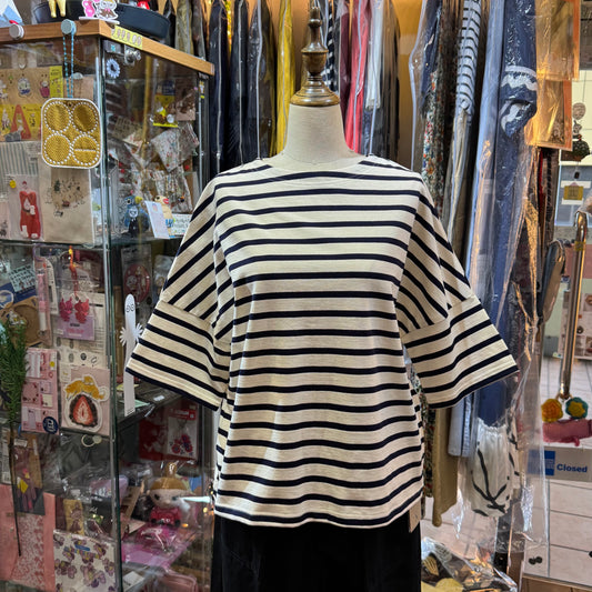 Vent d Ouest Striped T-shirt, made in Japan