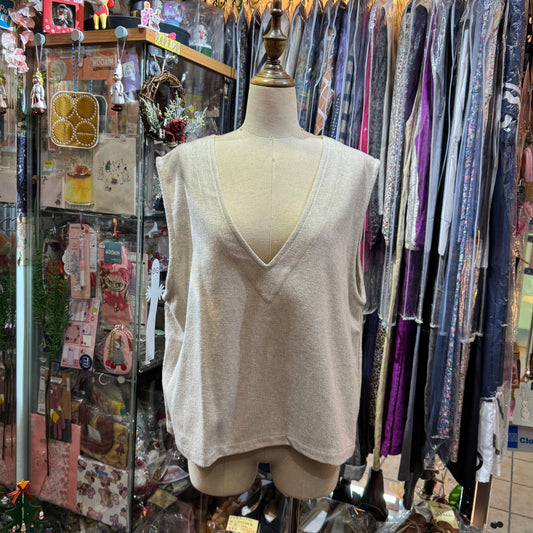 Sale- Ina Ivory Vest, made in Japan