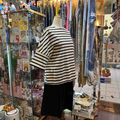 Vent d Ouest Striped T-shirt, made in Japan