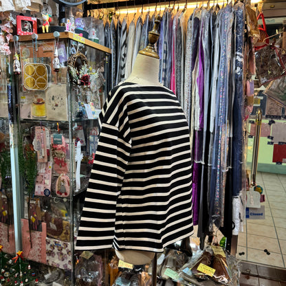 Grandpark Striped T-shirt, 2 Colors, Size 38(M), made in Japan