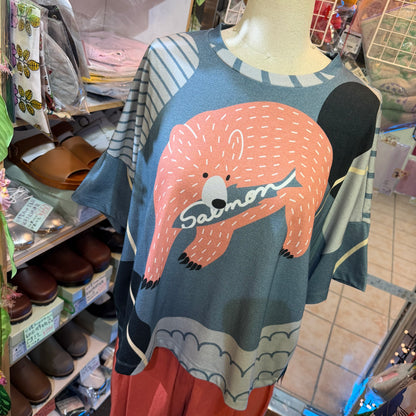 Zootee Bear T-shirt, made in Japan