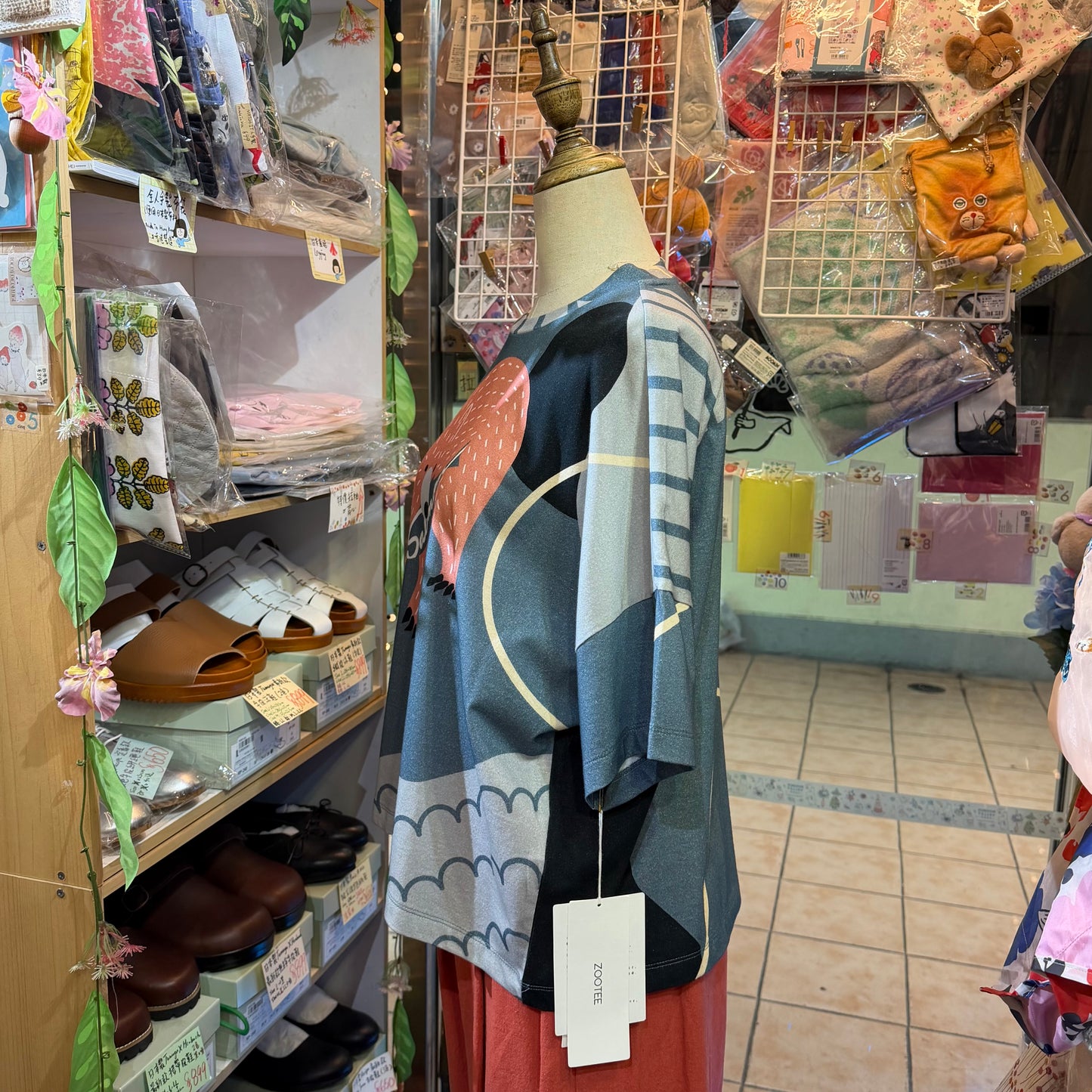 Zootee Bear T-shirt, made in Japan