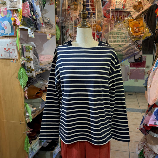 Sale- La marine francaise X Mont Kemmel Striped T-shirt, 2 Colors