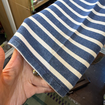 Ichi Antiquites Indigo Striped 2WAY Jacket, Top, made in Japan