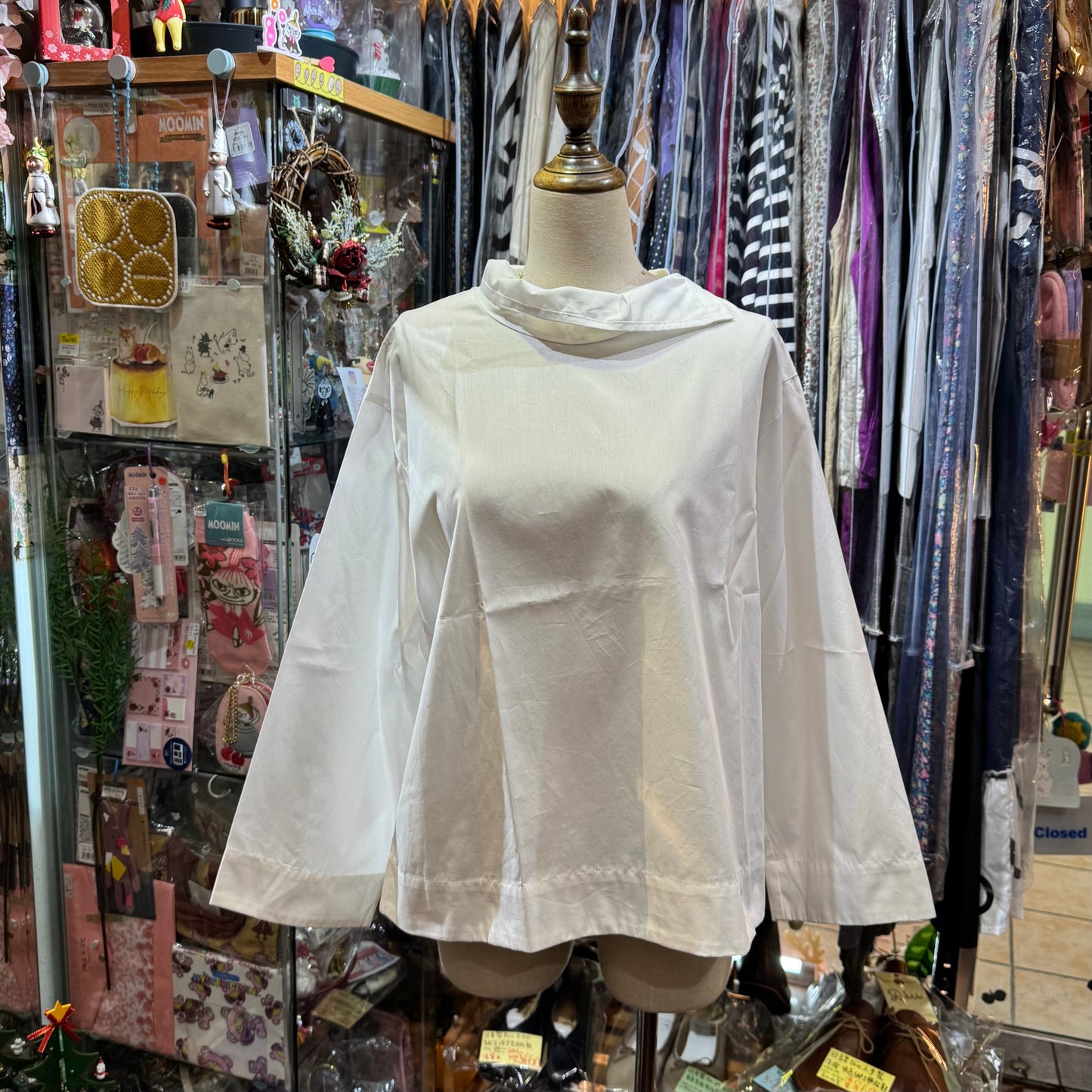 EXTRA20- Mizuiro ind Top, 2 Colors, made in Japan