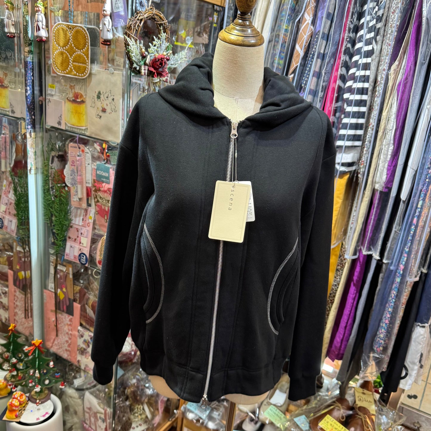 Sale- Scena Black Jacket, made in Japan