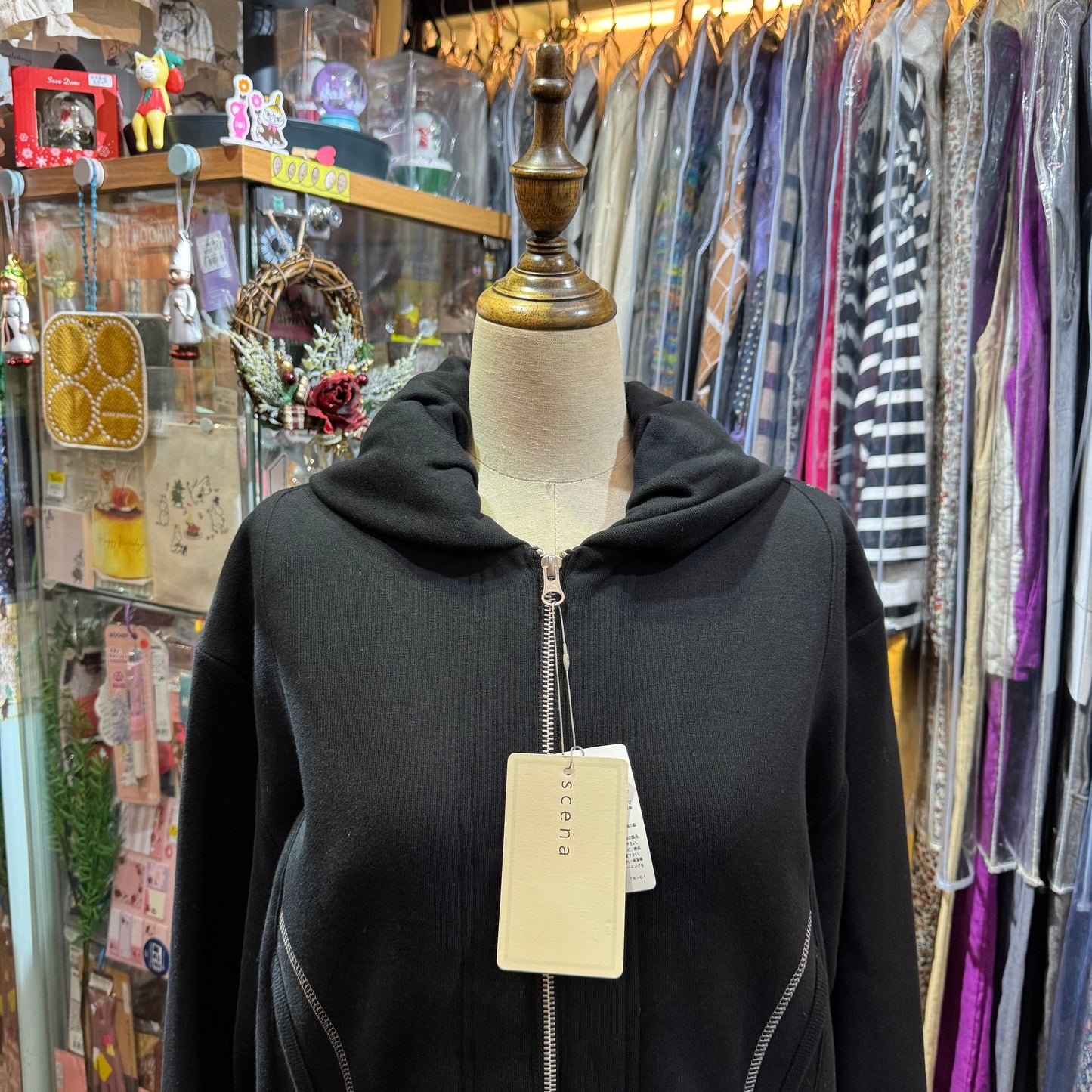 Sale- Scena Black Jacket, made in Japan