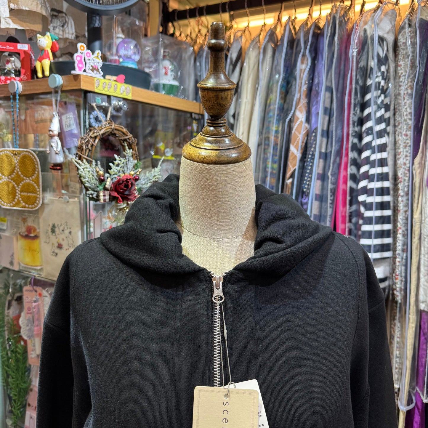 Sale- Scena Black Jacket, made in Japan