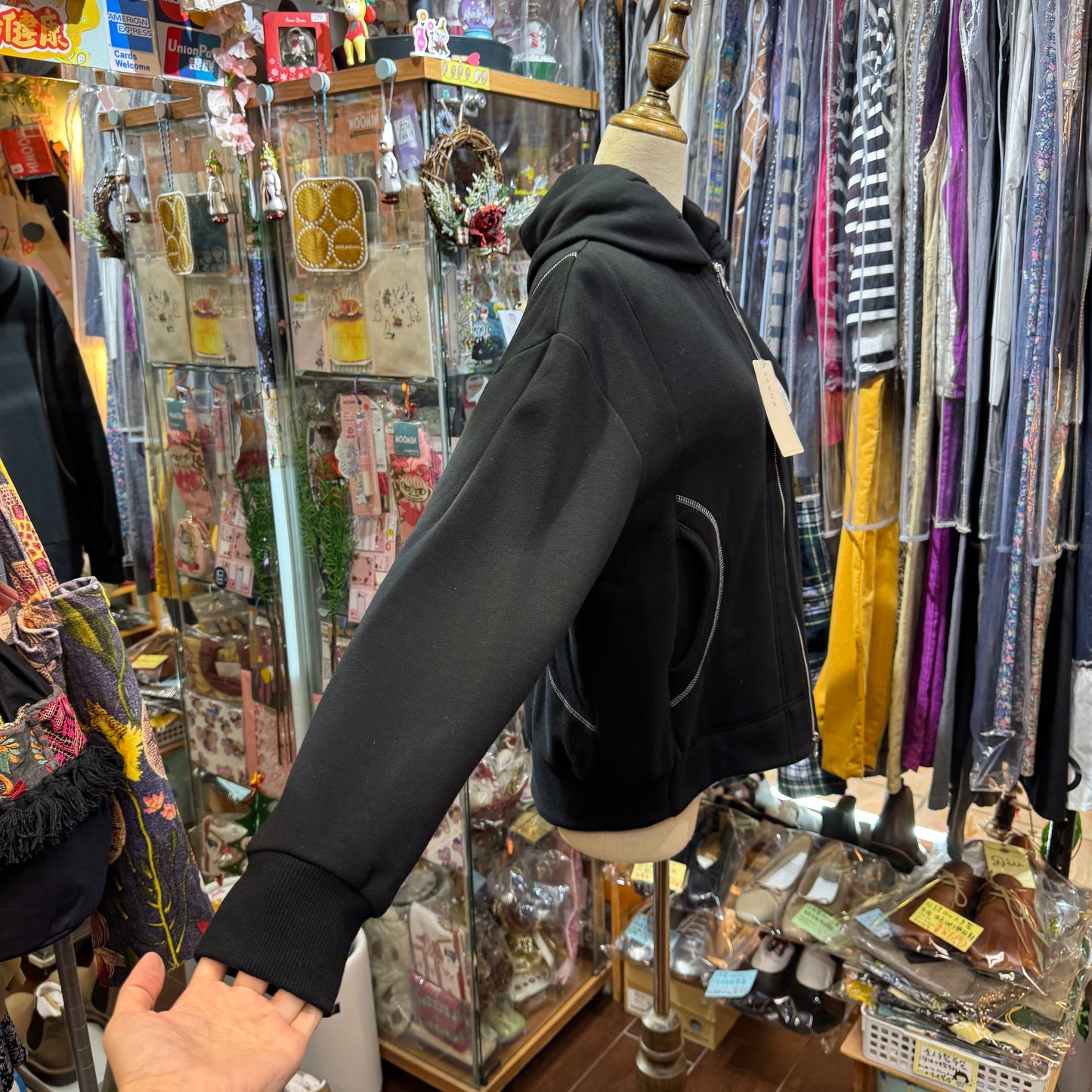 Sale- Scena Black Jacket, made in Japan