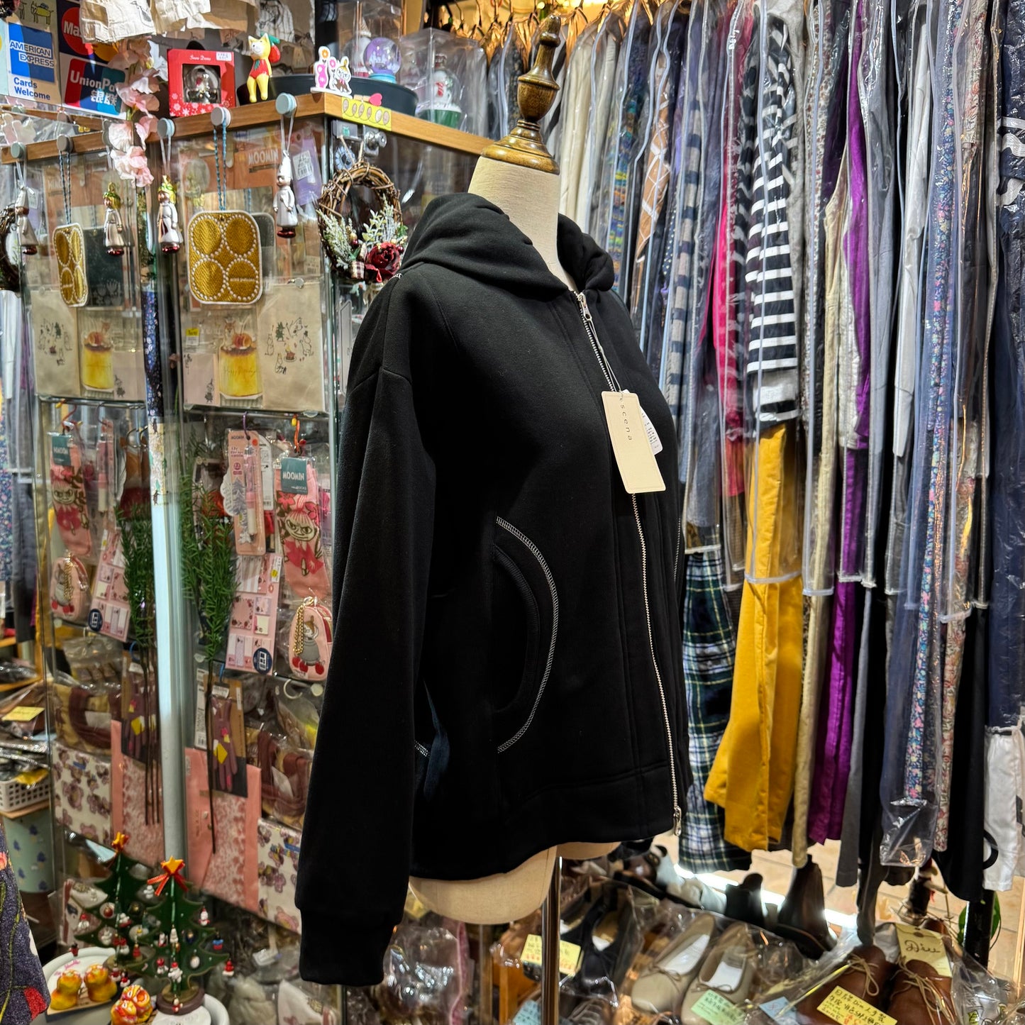 Sale- Scena Black Jacket, made in Japan