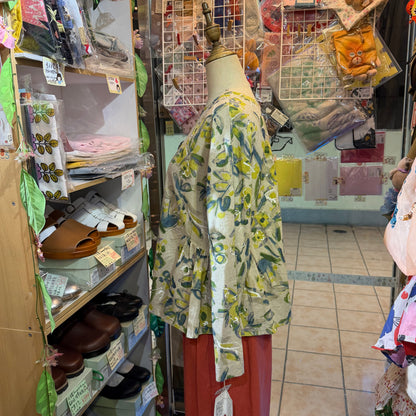 Ina Floral 2Way Blouse, made in Japan