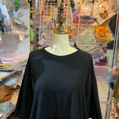 Laiterie Black T-shirt, made in Japan