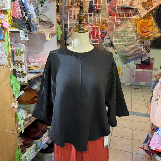 Garance et VioLette Charcoal Sweatshirt, made in Japan