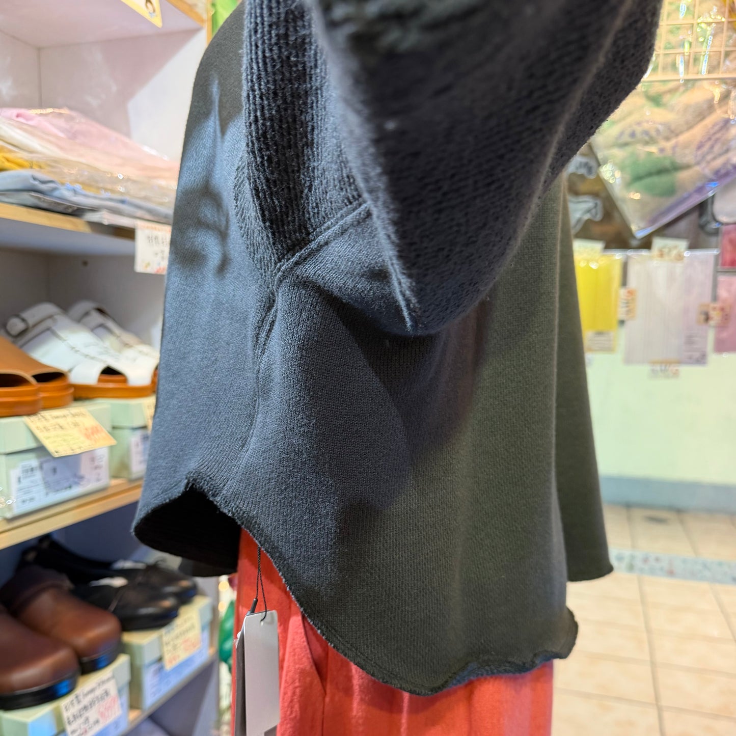 Garance et VioLette Charcoal Sweatshirt, made in Japan