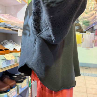 Garance et VioLette Charcoal Sweatshirt, made in Japan