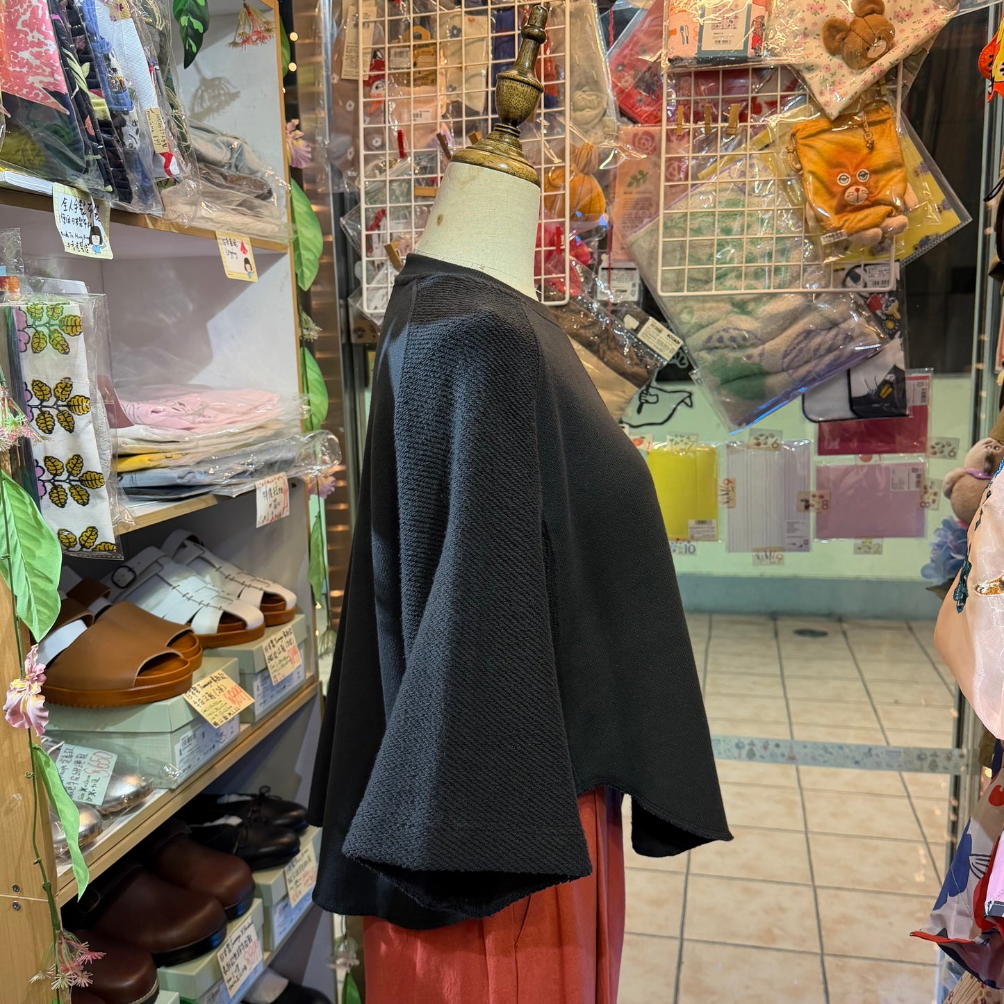 Garance et VioLette Charcoal Sweatshirt, made in Japan