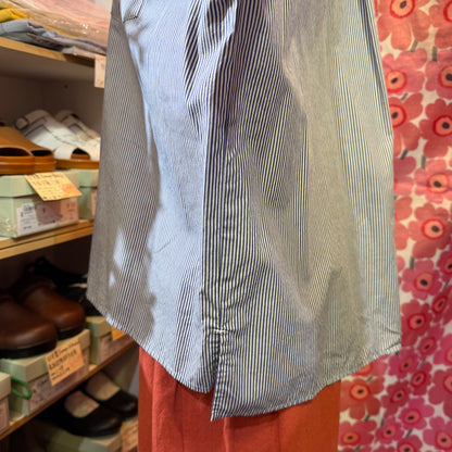 Nachukara Blue Striped Blouse, made in Japan