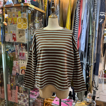 Pont de Chalons Striped Heart T-shirt, 2 Colors