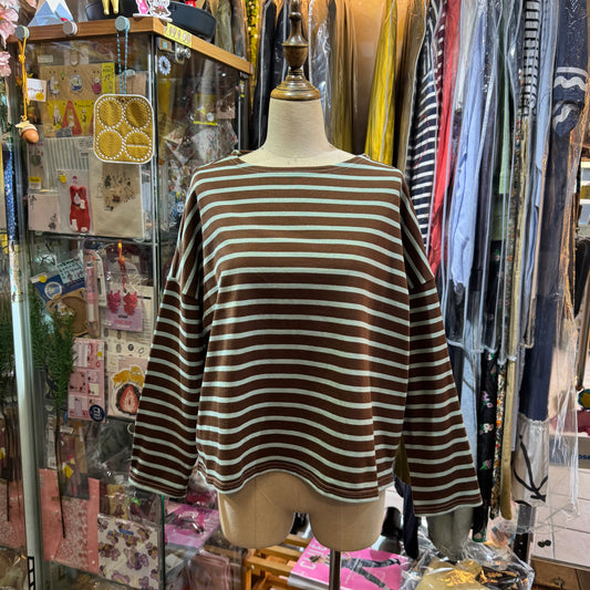 Pont de Chalons Striped Heart T-shirt, 2 Colors