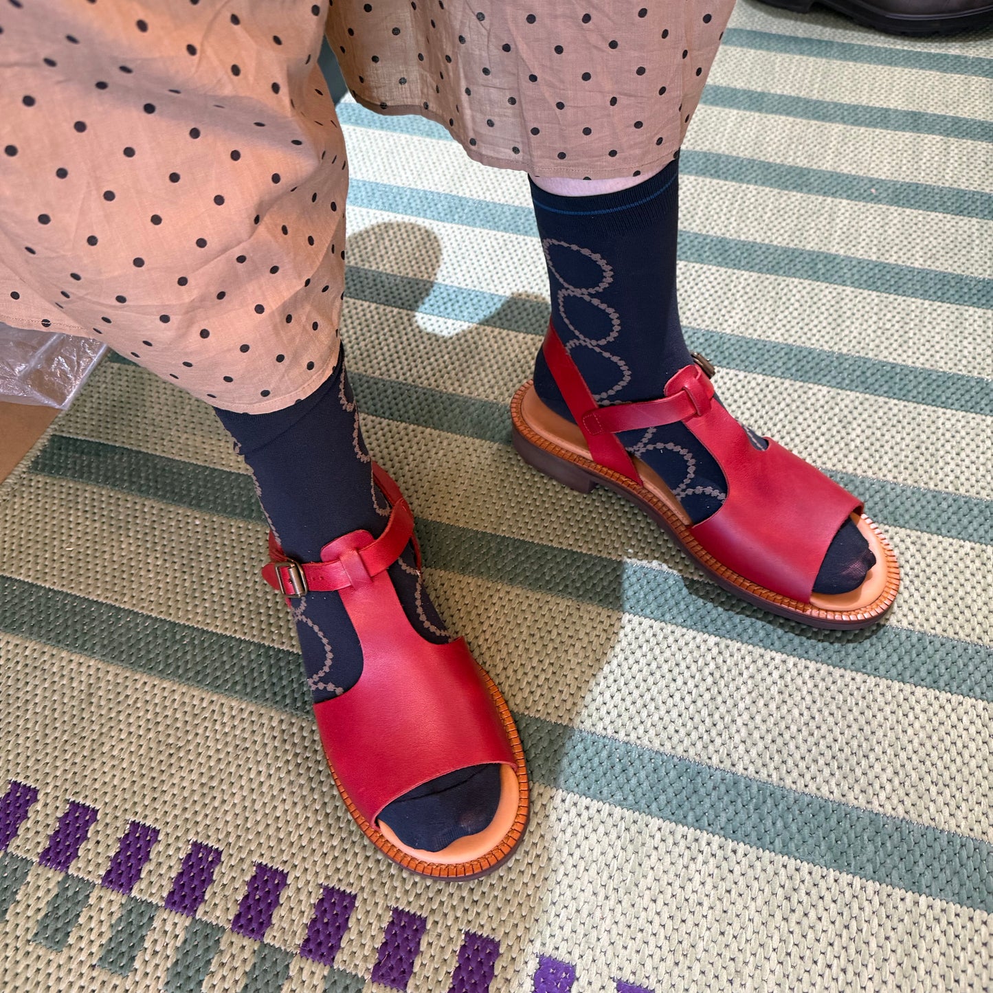 Sale- Mukava Leather Sandals, Vibram Sole,  2 Colors, made in Japan