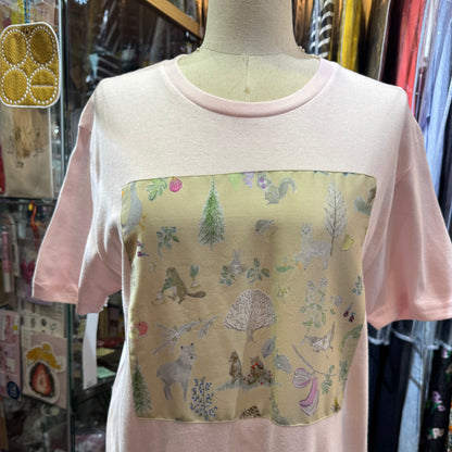 Haupia Animals T-shirt, 4 Colors, made in Japan