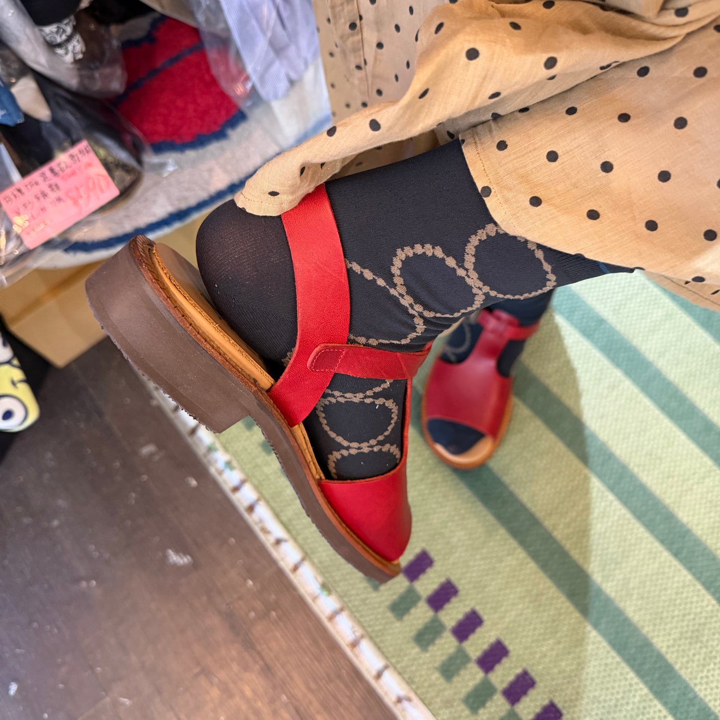 Sale- Mukava Leather Sandals, Vibram Sole,  2 Colors, made in Japan