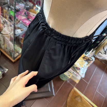 Midiumisolid Cotton Pants, 2 Colors, made in Japan