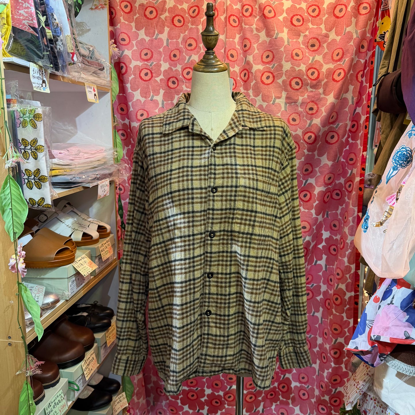 Sale- HTS Checked Shirt, made in India