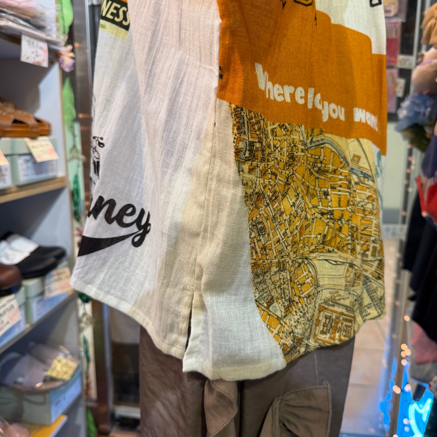 Eka American Print Shirt, made in India