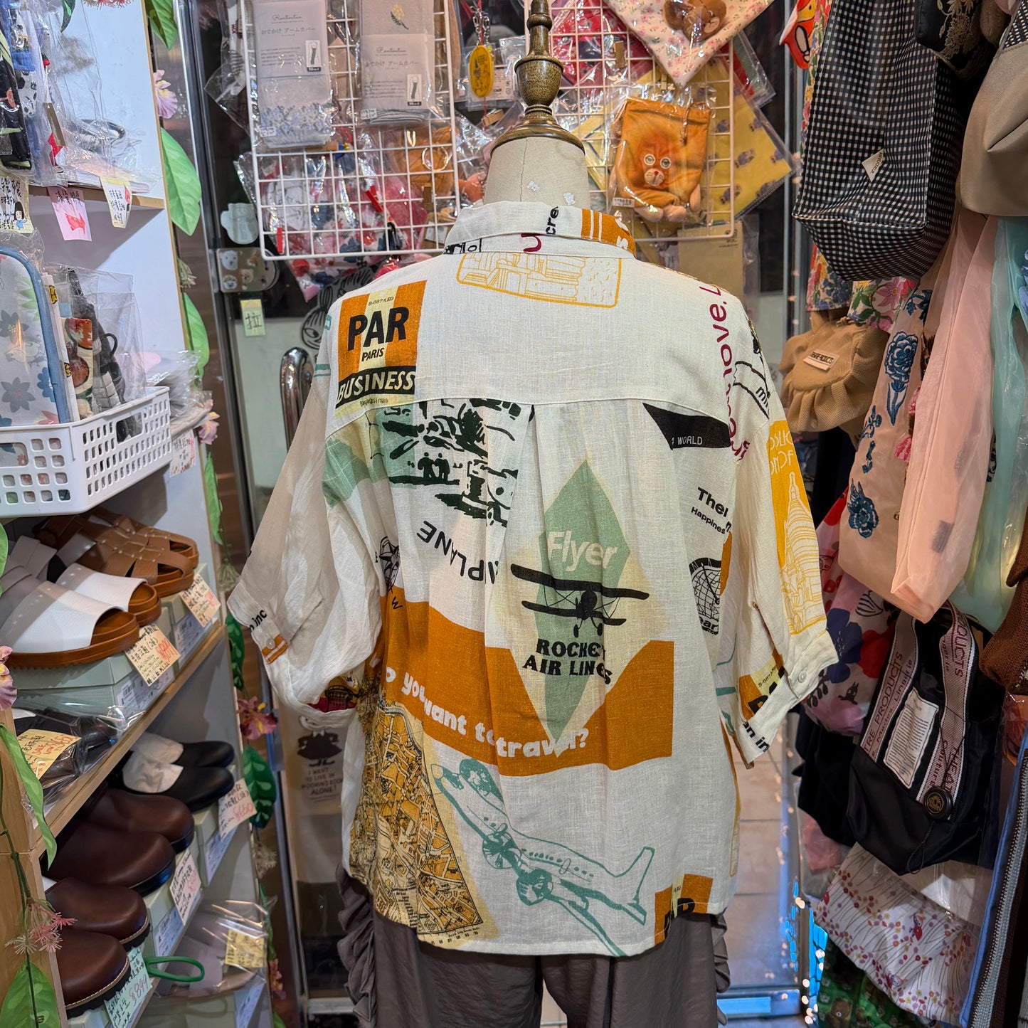 Eka American Print Shirt, made in India