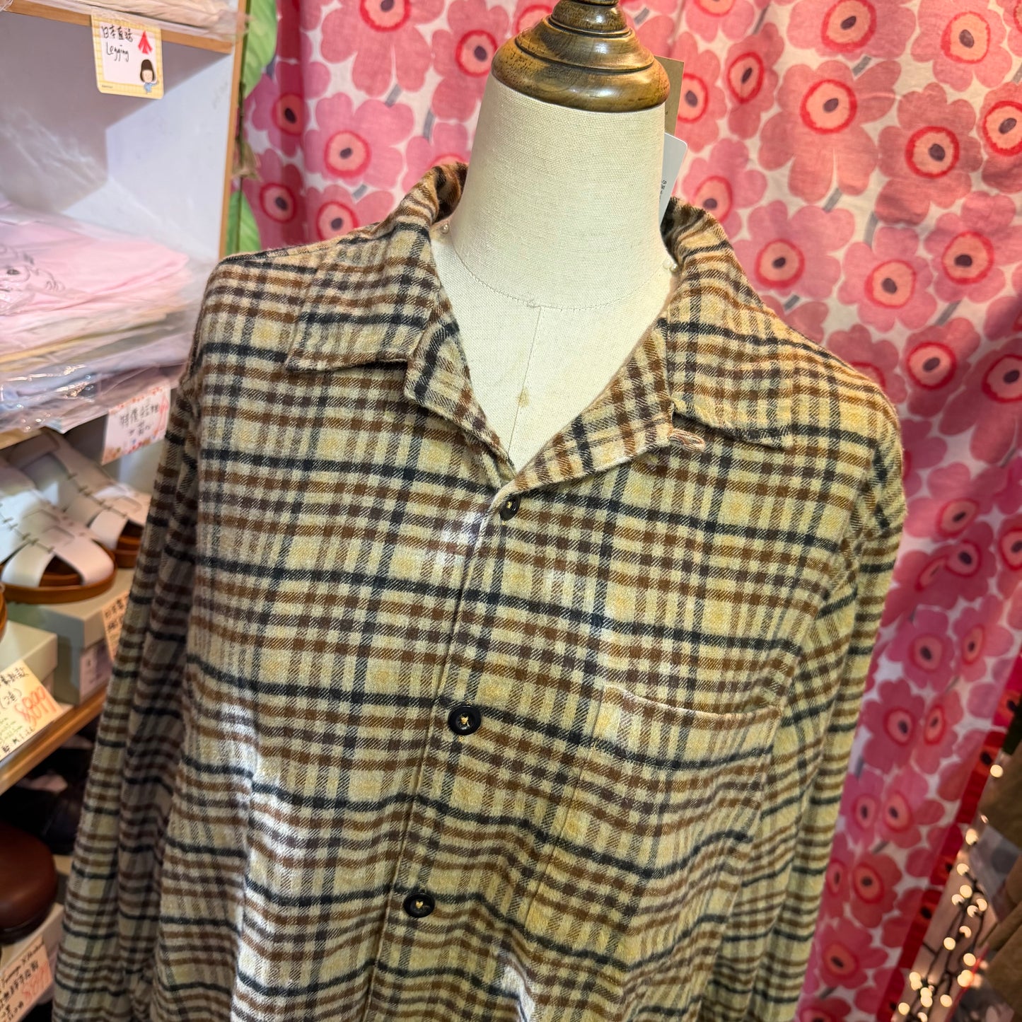 Sale- HTS Checked Shirt, made in India