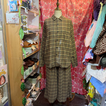 HTS Checked Pants, made in india