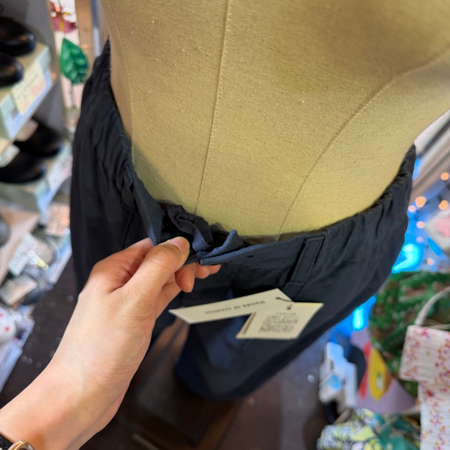 Hands of creation Navy Pants, made in Japan