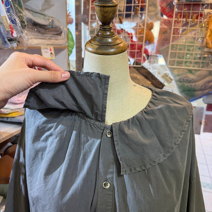 Estroislose Charcoal Shirt, made in Japan