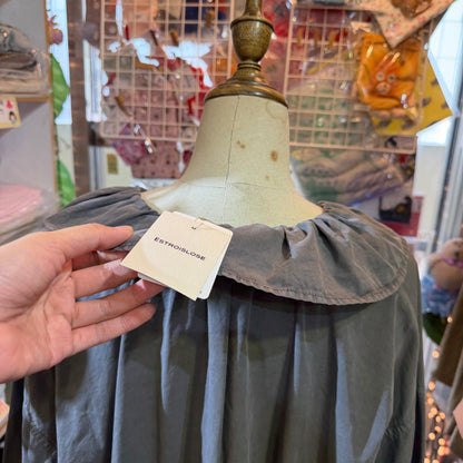 Estroislose Charcoal Shirt, made in Japan