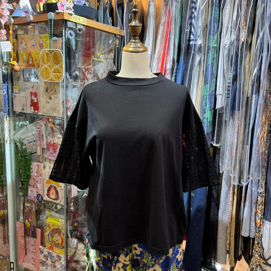 Nachukara Black T-shirt, made in Japan