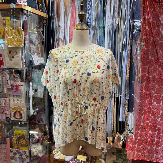Crespi X Liberty London Ivory Top, made in Japan