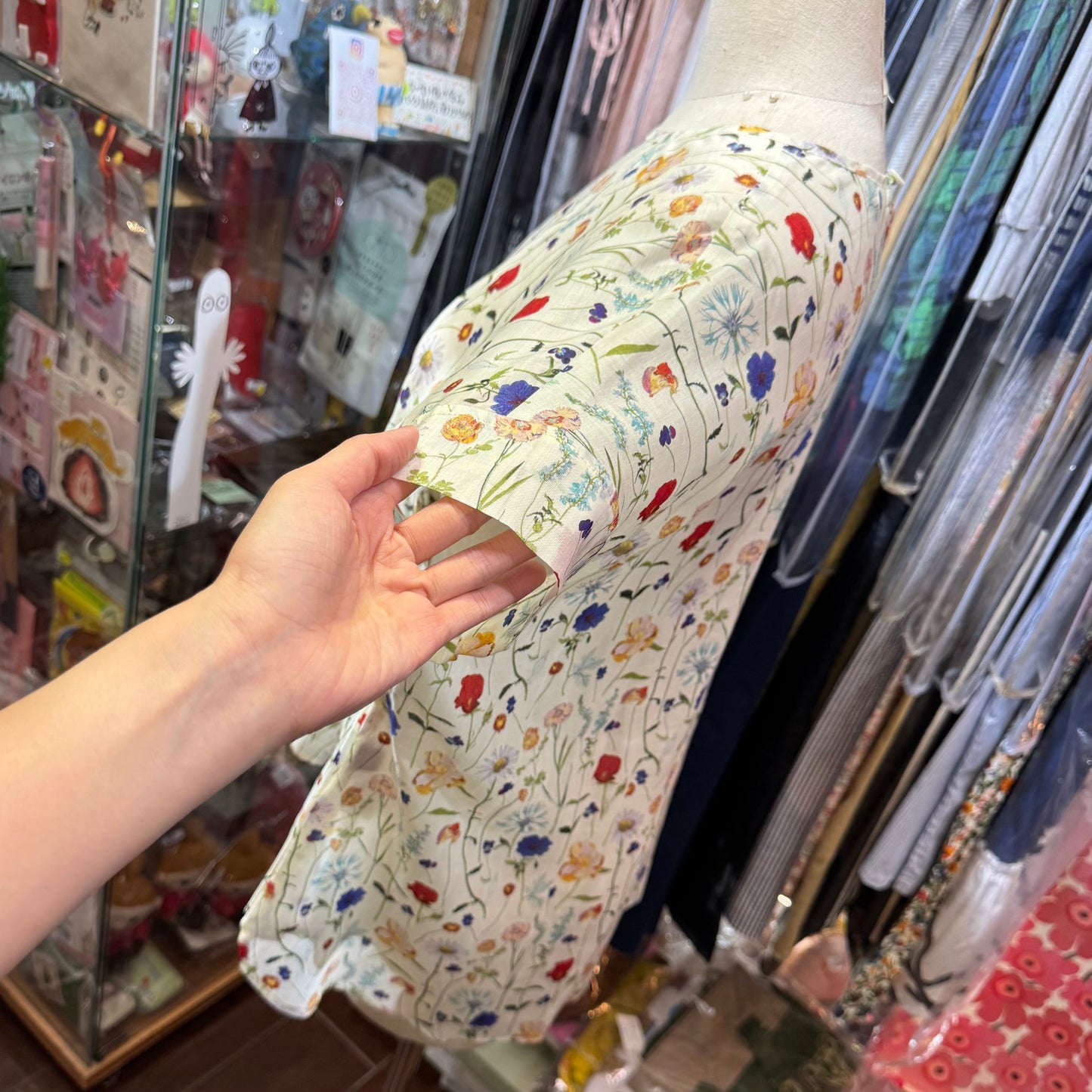 Crespi X Liberty London Ivory Top, made in Japan