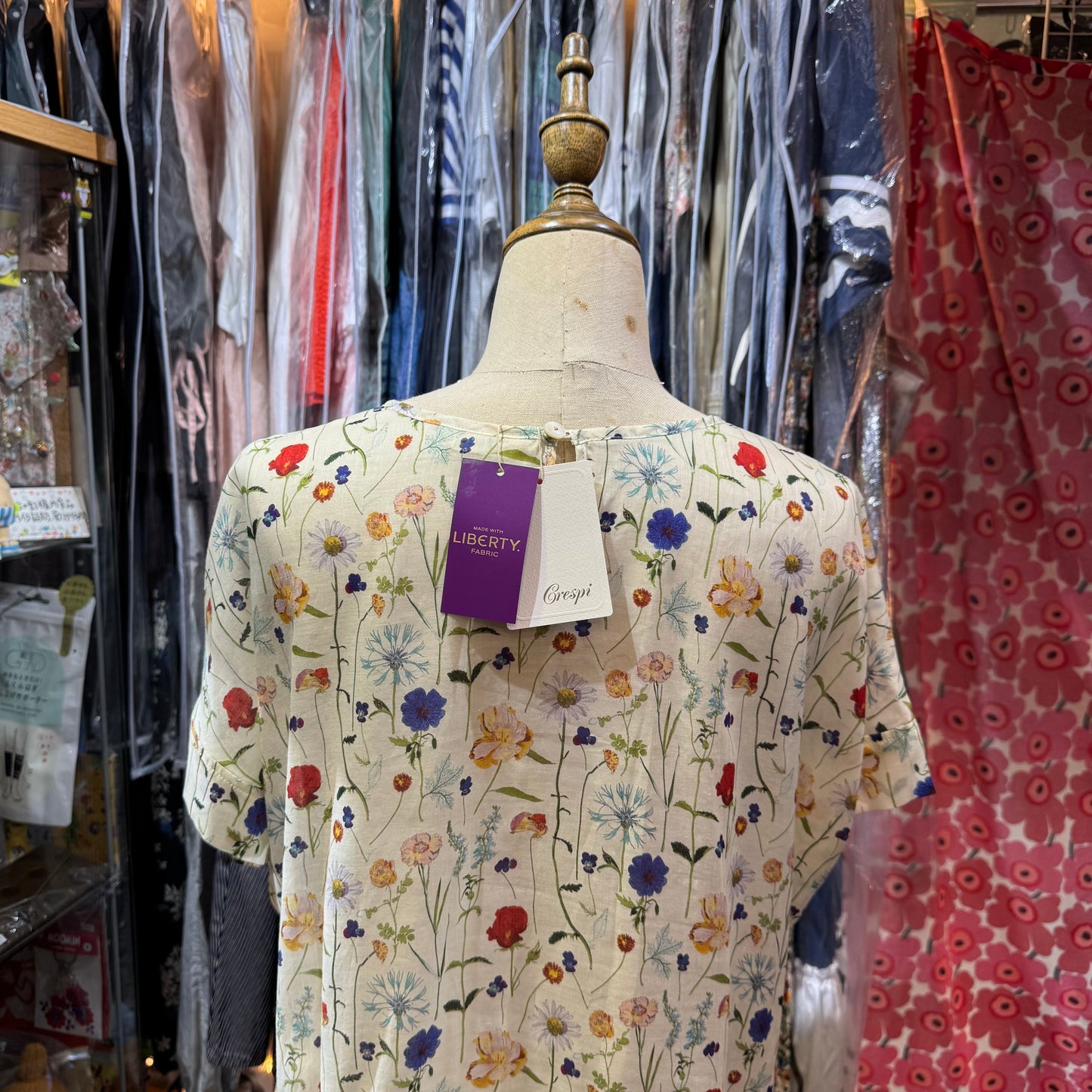 Crespi X Liberty London Ivory Top, made in Japan