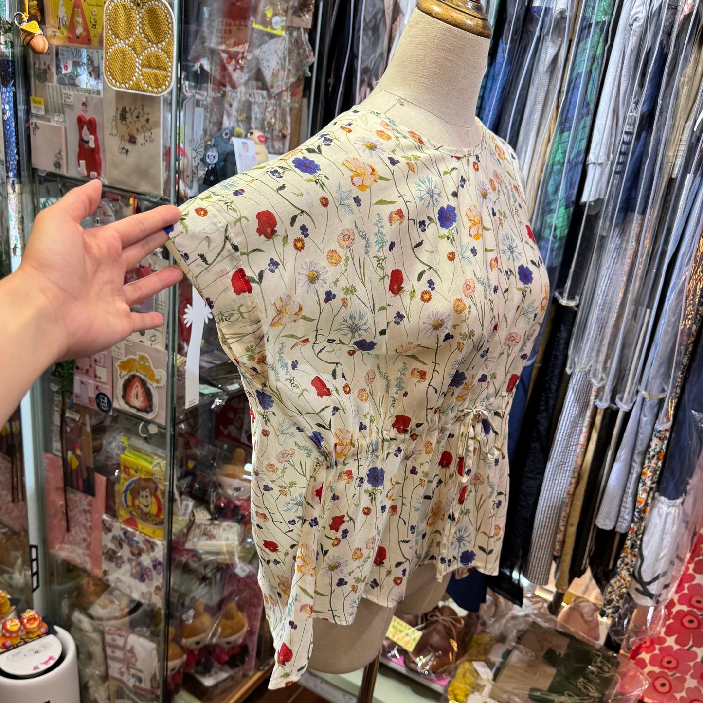 Crespi X Liberty London Ivory Top, made in Japan