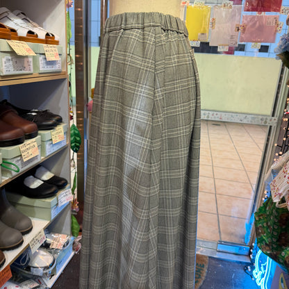 Diaries Checked Skirt, made in Japan