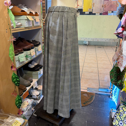 Diaries Checked Skirt, made in Japan