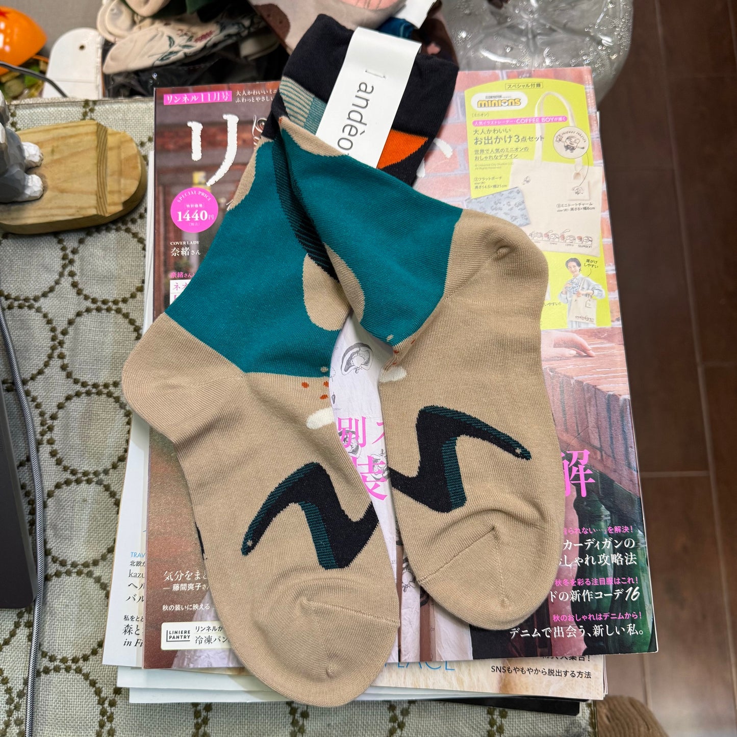 ande Birds Socks, made in Japan