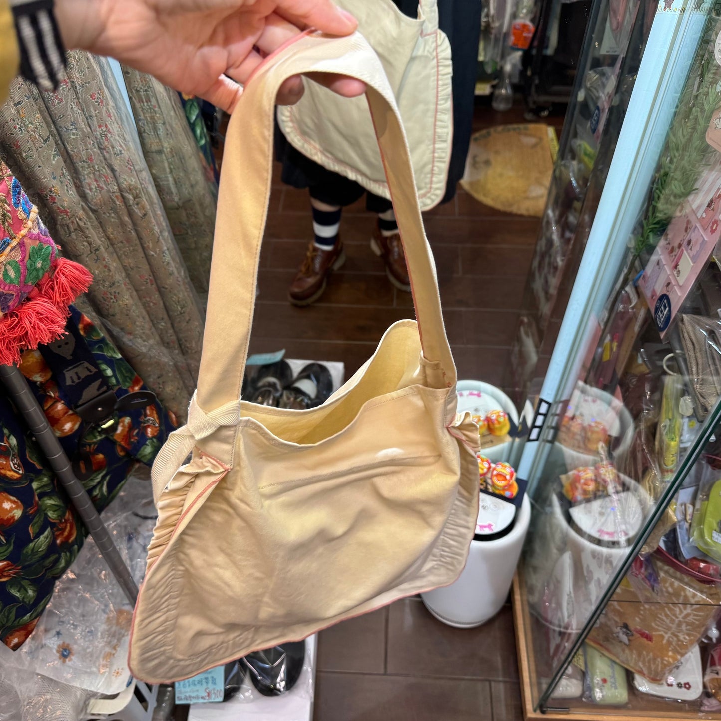 Anvocoeur Cotton Frill Bag, 2 Colors