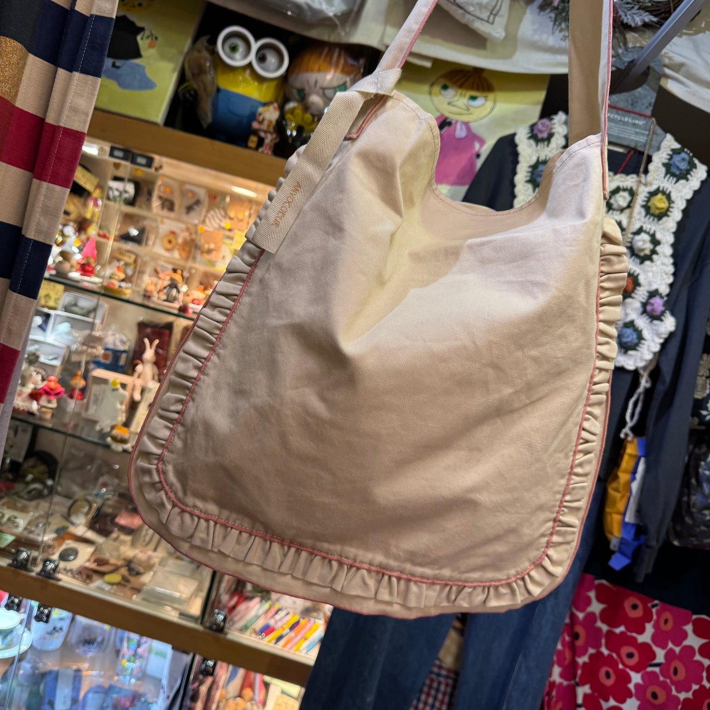 Anvocoeur Cotton Frill Bag, 2 Colors